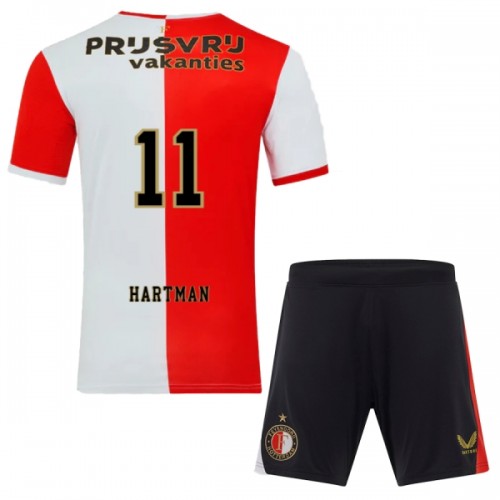 Dječji - Dresovi Komplet Feyenoord Rotterdam Hartman 11 Domaći 2025-26 Dječji - Dresovi Komplet Feyenoord Rotterdam Hartman 11 Domaći 2025-26